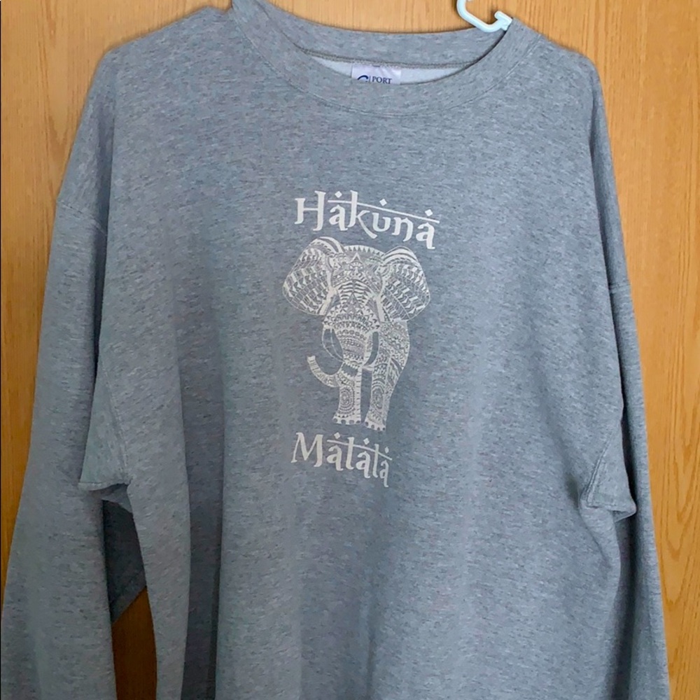 Hakuna Matata Crew Neck Sweatshirt